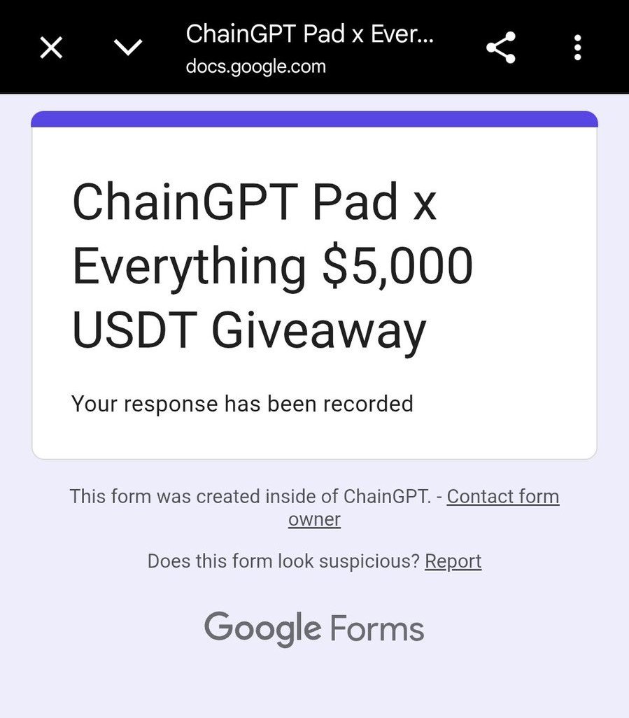 malamhappy89's tweet photo. @ChainGPT_Pad @trdEverything 0xbC5C349866a39685eC28D55158f3AC9fd614C572 https://t.co/bFQswbvo4C
