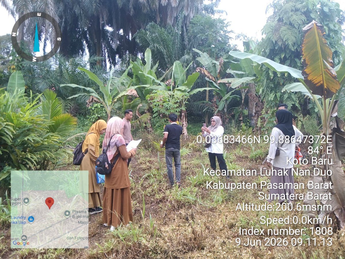lenifitri1511's tweet photo. Hari Selasa 09062026 dilaksanakan pendamping verifikasi dan validasi budiya tematik pada kelompok KDMP  Giri Maju .nagari maju maju kec.luhak nan duo. https://t.co/5avsjKNJ1p