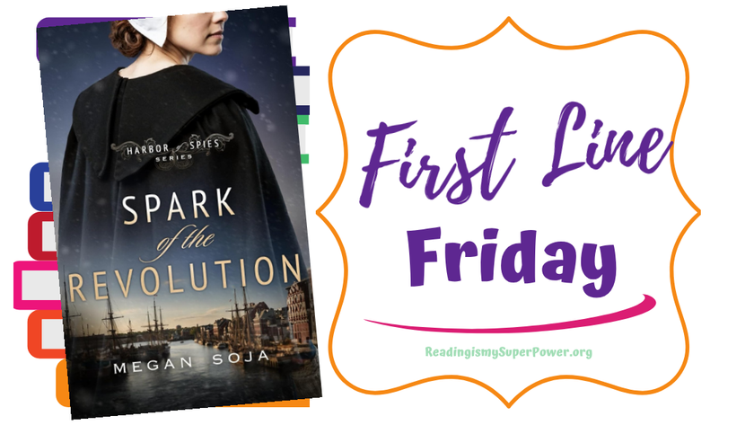 MeezCarrie's tweet photo. It's time for #FirstLineFriday - come over to the blog & share the first line of a book you're reading (or want to read)! Today I'm featuring SPARK OF THE REVOLUTION by Megan Soja! https://t.co/b40xXZ4iLX
#BookTwitter #readingcommunity #HistoricalRomance https://t.co/WpYeWSFQ62