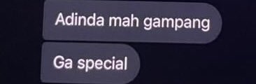 adndalfi's tweet photo. di bilang gampang dan ga special sama orang yg ngaku nya pernah deket bahkan sampe ngarang2 cerita dan jadi selingkuhan 🤭 https://t.co/5OWEkVAXht
