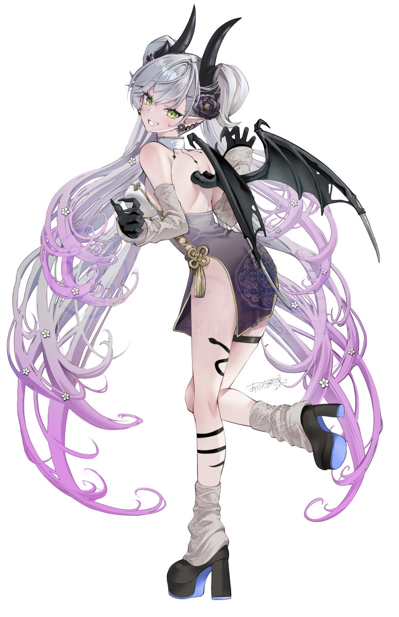 hiziri_A's tweet photo. 🖤🖤チャイナドレス　リリス🖤🖤　＃FGO https://t.co/qalhz5runY