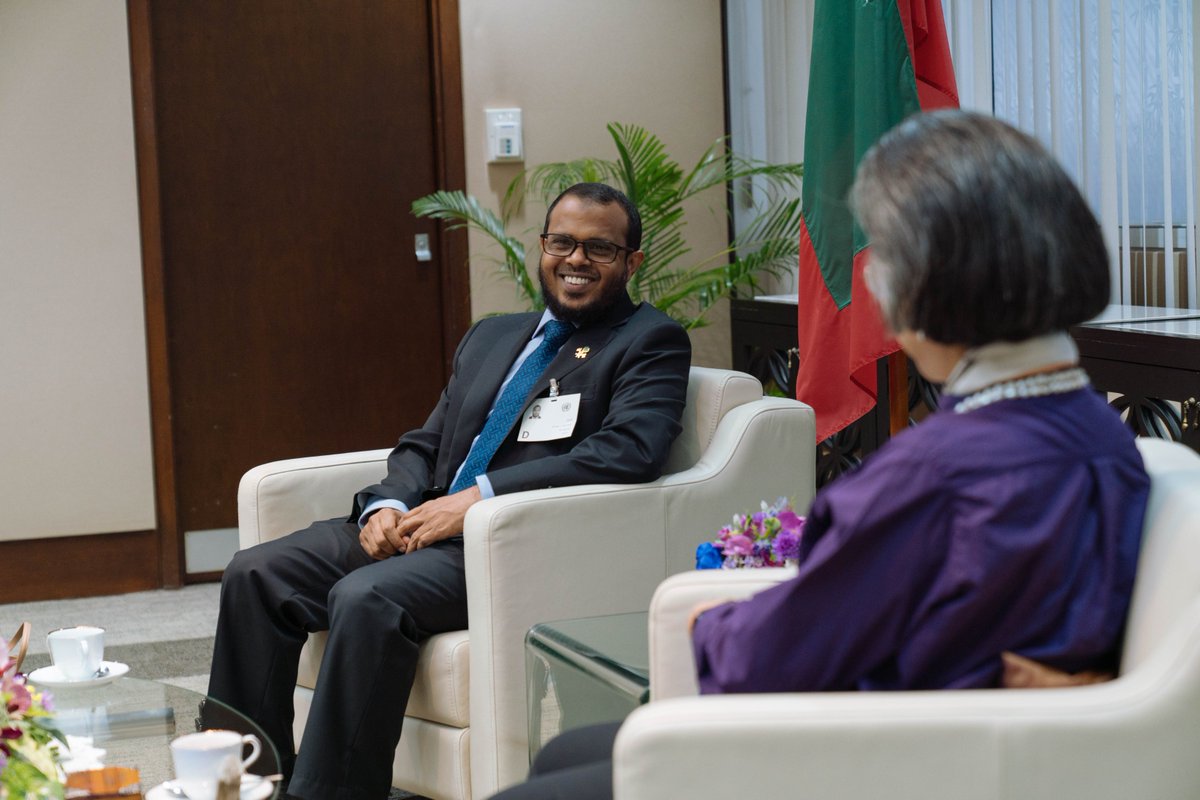 UN_Armida's tweet photo. I was encouraged by my exchanges with #SriLanka and #Maldives at #EnvCom9.

From energy transition to synergies for sustainable development, both discussions reminded me that real progress comes when countries connect ambition with action through partnerships. https://t.co/cvUy3ucrrE