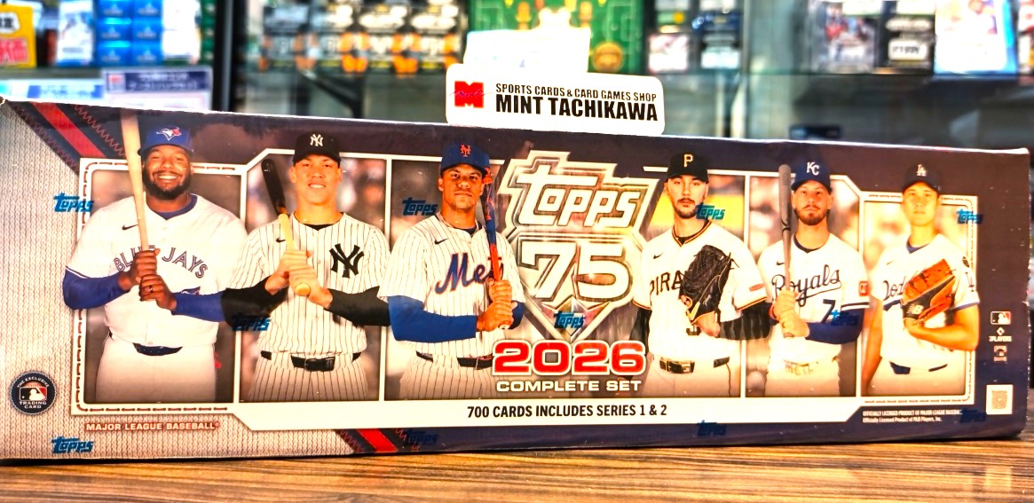 🎉🎉新商品入荷情報🎊🎊】 ⚾2026 TOPPS COMPLETE SETS BASEBALL