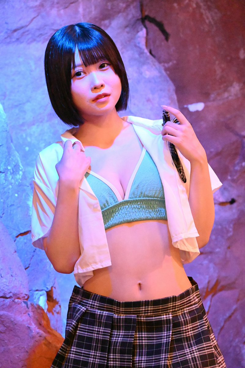 yu_to_k's tweet photo. 2026.07.02 近代麻雀水着祭
📍東京サマーランド

奏星凛 1部  ③

#近代麻雀水着祭2026
#いかなきゃキンマー
#推し麺凛ちゃん https://t.co/MgjXxyRJDY