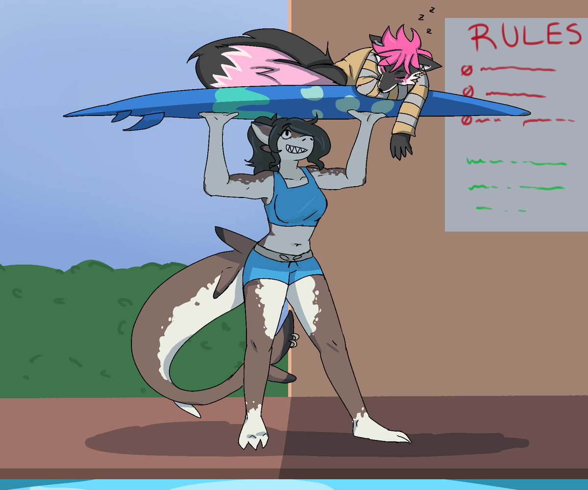 Vullexa's tweet photo. Friendly Fire on @SkeleDunk for #artfight!

https://t.co/qs9BRhhBkE https://t.co/jur4oj6QfO