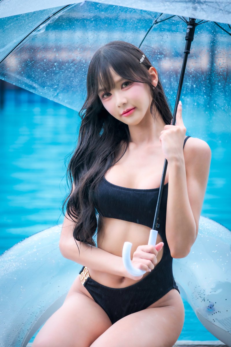 shinLOONA's tweet photo. 2026.07.02 近代麻雀水着祭2026
ICEZUさん(@icezu_angevil)
「Raindrops Keep Fallin' on My Head」
#近代麻雀水着祭2026
#ICEZU https://t.co/MvVihaWGVL