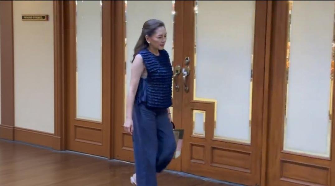 AnaRinah_'s tweet photo. The Good Gentle Lady From Panay Walks down on Senate Today 💜

Have a great day ahead my mowmieeee 💜 https://t.co/7KcrDSOJnv