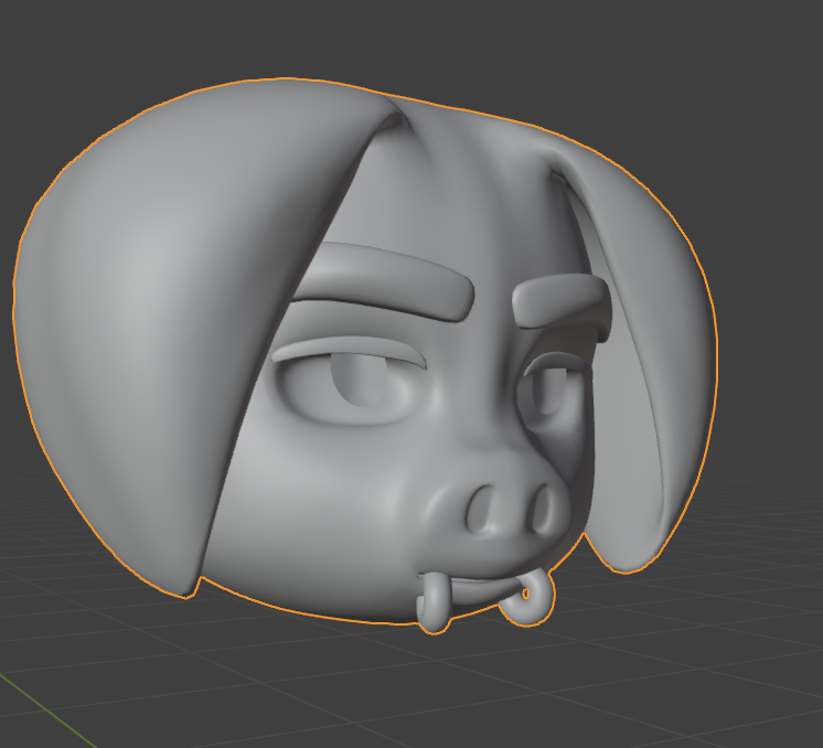 AnasterPig's tweet photo. I'm learning to model in Blender -w- https://t.co/hyBnus5qrC