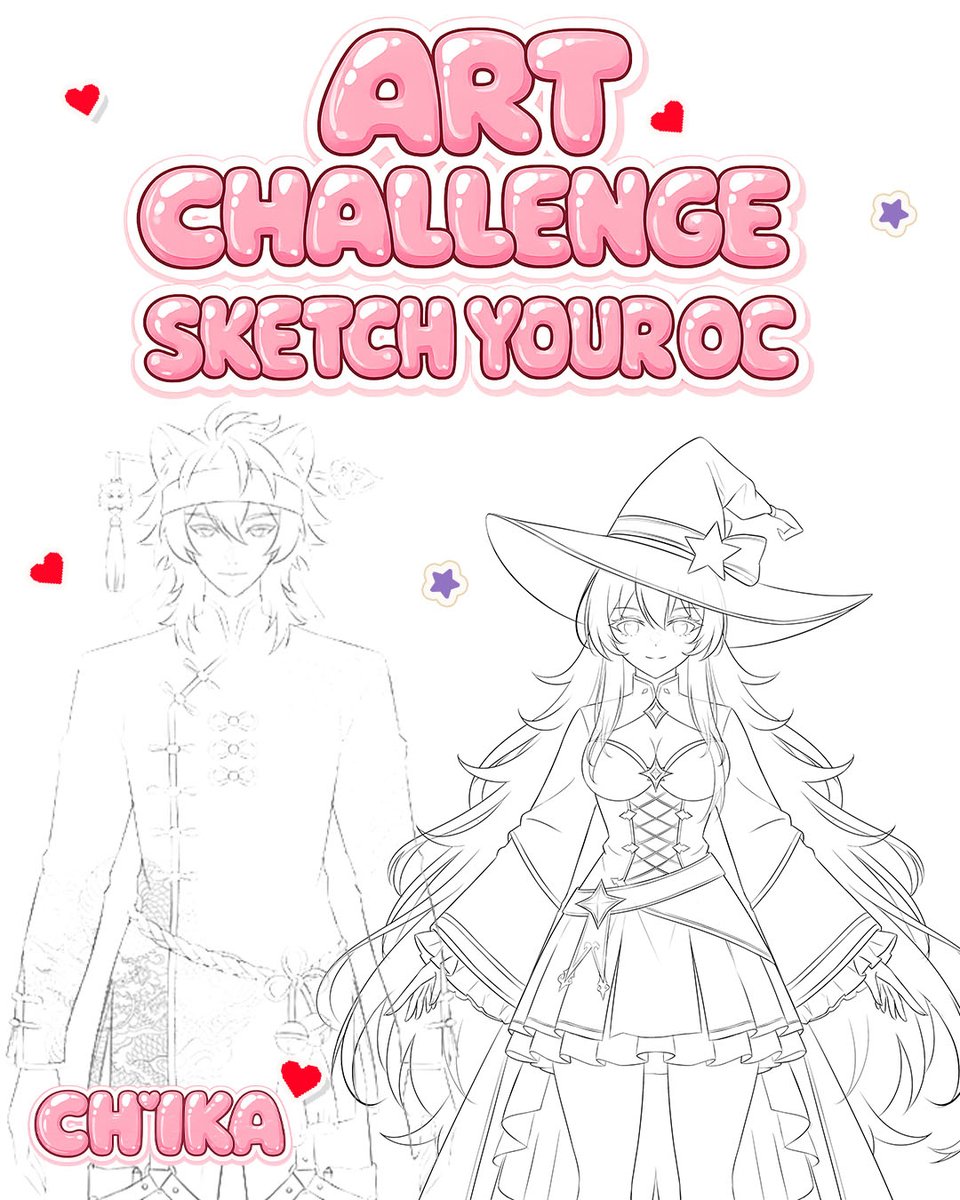 HachikaTamari's tweet photo. ✨ NEW ART CHALLENGE ✨

📸 DROP YOUR OC!
I'll sketch as many OCs as I can 💕
How to join:
• ❤️ Like this post
• 🔄 Follow + RT
• 🎨 Drop your OC in the replies!

Let's have some fun! ✨ https://t.co/P6iwksmiJ4
