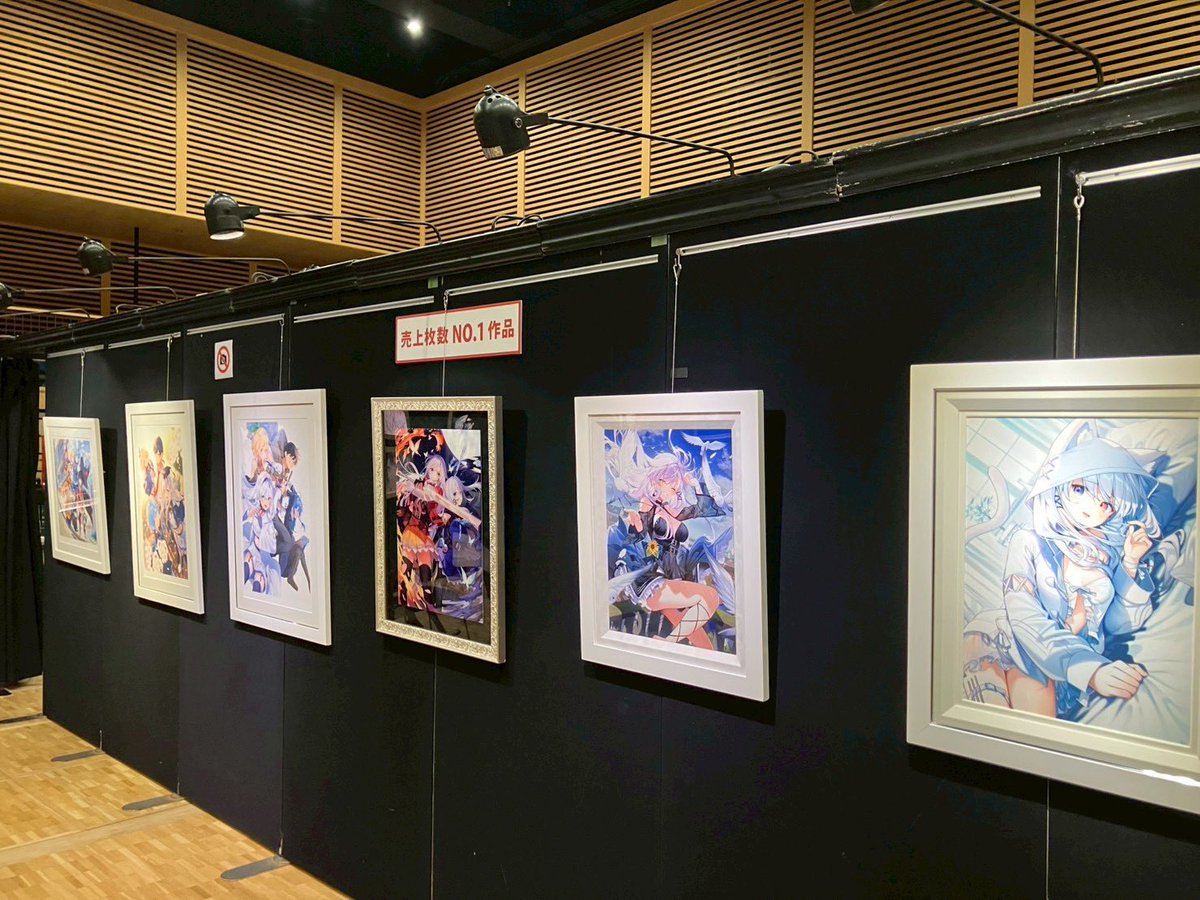 AJ_nihonbasi's tweet photo. ⭐️出張イベントin福井⭐️
本日より開催‼️

✨大好評展示中✨
#カントク #三嶋くろね #ふーみ　#美和野らぐ #藤ちょこ  #まころん #カバネリ #美樹本晴彦　（敬称略）

🎀事前予約で特典も🎀

https://t.co/ynHnbVbCtb

■日時:6/3（金）〜6/6(月)
10:00〜18:30(初日は13時から、最終日は17時まで)
■場所: ハピリン 3F ハピリンホール

※会場内が混み合わないよう、入場制限させて頂く場合がございます。
※ご来場者様多数の場合、会場内の混雑を避けるため、入場整理券をお配りする場合がございます。