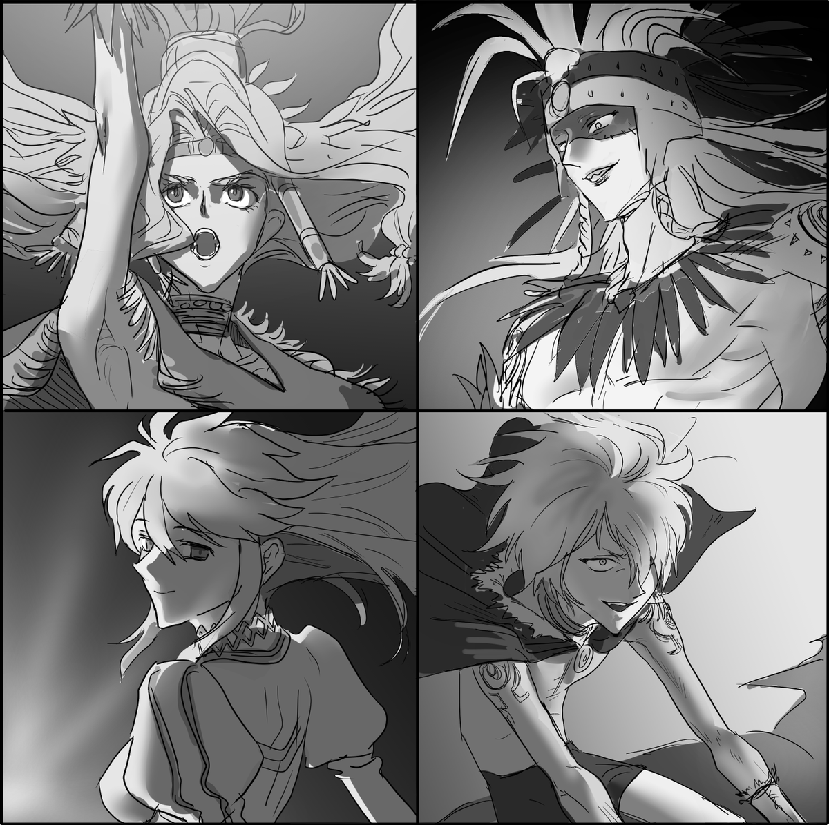 ythdltmnmhlc10's tweet photo. 낙서북 재록 할 겸 퀄 업 되었던 남미연시 그림 https://t.co/njOjTHkgnH