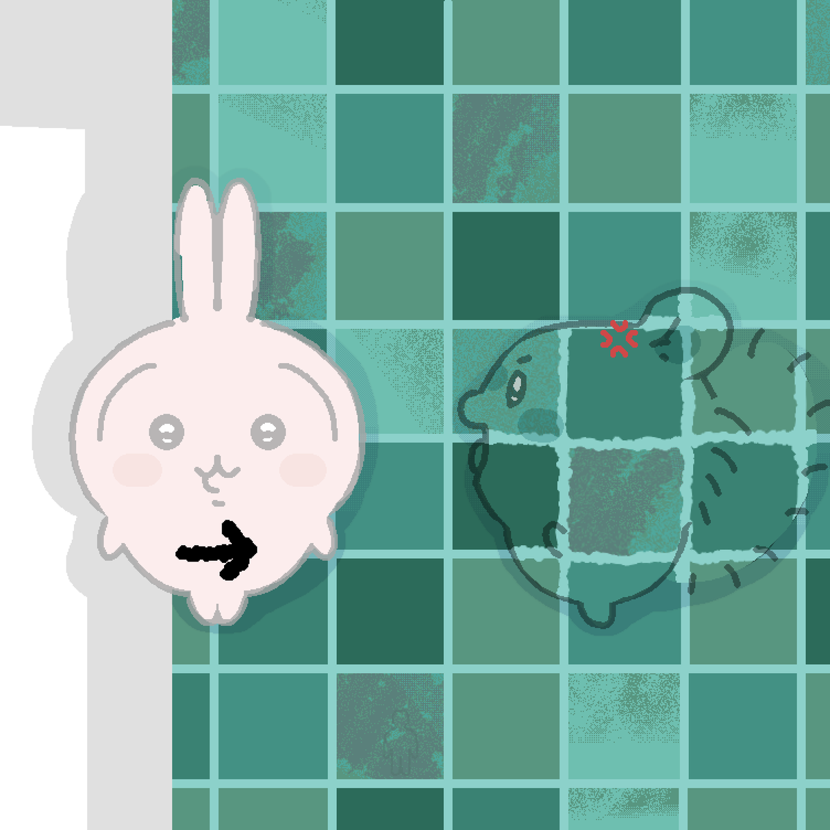 noapowoll's tweet photo. "YOU STUPID RABBIT!!!"
"una" https://t.co/89djl1EbW2
