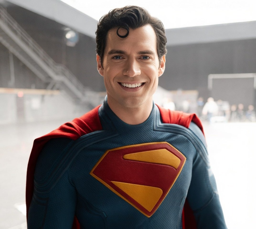hubie_10's tweet photo. what if? 😮‍💨 #Superman #HenryCavill https://t.co/10lXPf56IB