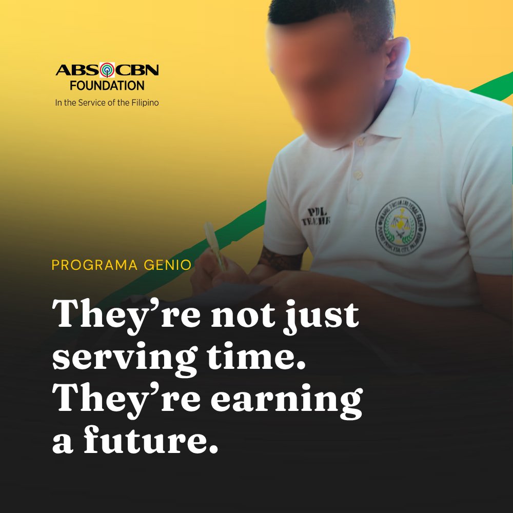ABSCBNFI_ph's tweet photo. Inside Iwahig Prison, learners are rewriting their stories β one passed test at a time. πβ¨
SY 2025β2026 A&E Results:
π’ Elementary: 91% passing rate
π’ Junior HS: 92% passing rate
Proof that second chances are real. π
#ProgramaGenio #ALSPhilippines #ABSCBNFoundation https://t.co/AcSnAQ68Mi