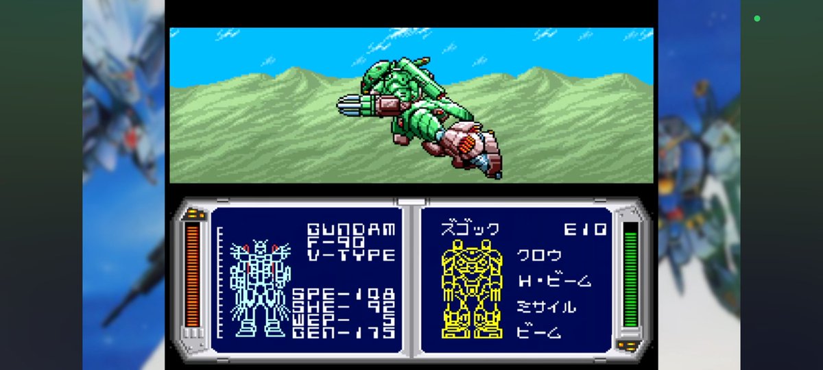 beryl02's tweet photo. RFズゴックくん、原作だとシャトル強襲してきた時に空を飛んでいたんだけれどなぁ…ミサイルもどこかへ忘れてしまったようだ( ◜¬◝ )
#Gジェネ
#ジージェネエターナル https://t.co/saSMjwQ9xt