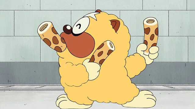 紫村昌太朗 ב-X: 『忍者ハットリくん』の獅子丸 チクワが大好きな忍者