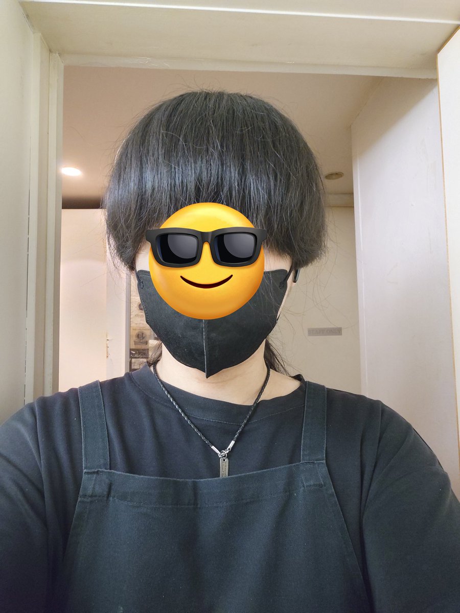 K_MoMo0218's tweet photo. 前髪と横の髪バッサリ切ったよ〜（Before撮るの忘れた）
後髪は伸ばし中です🫡 https://t.co/GwPEmYMlbs