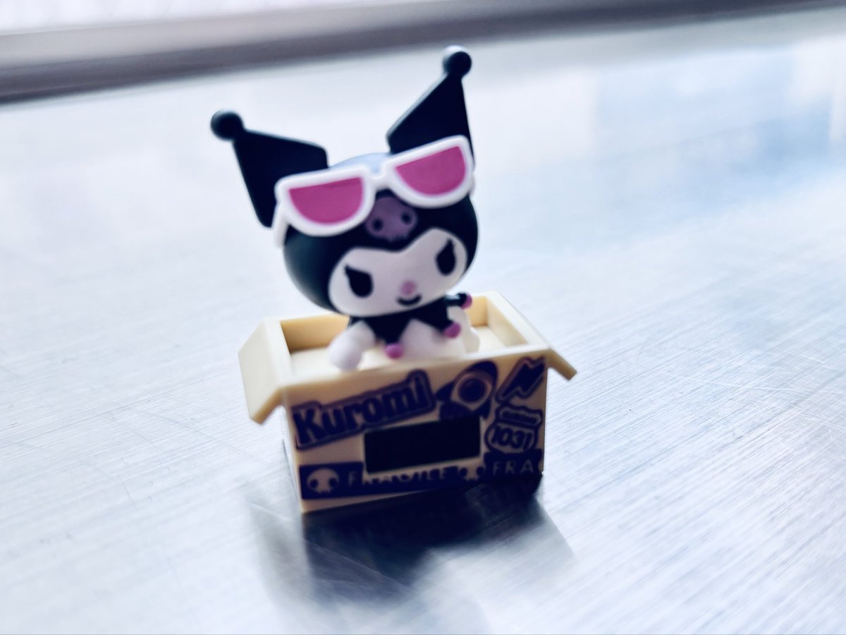 doool46's tweet photo. クロミちゃん！！
嬉しい\( ´ω` )/ https://t.co/uu8FtlbE2j