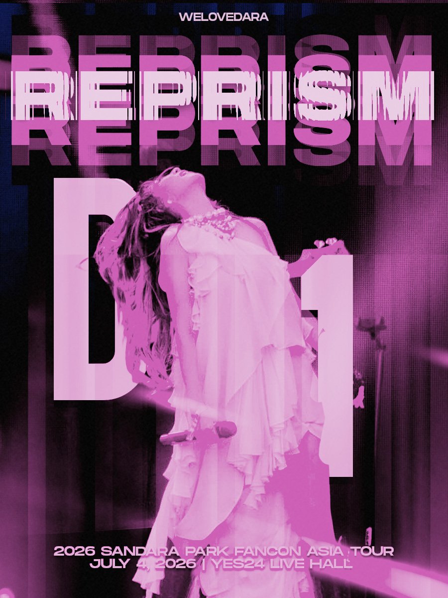 WeLoveDara's tweet photo. 💙2026 SANDARA PARK REPRISM FAN-CON ASIA TOUR 🧡

D-1!!!!!

#REPRISM #리프리즘 
#SandaraPark #산다라박 https://t.co/DdRPJDOylc