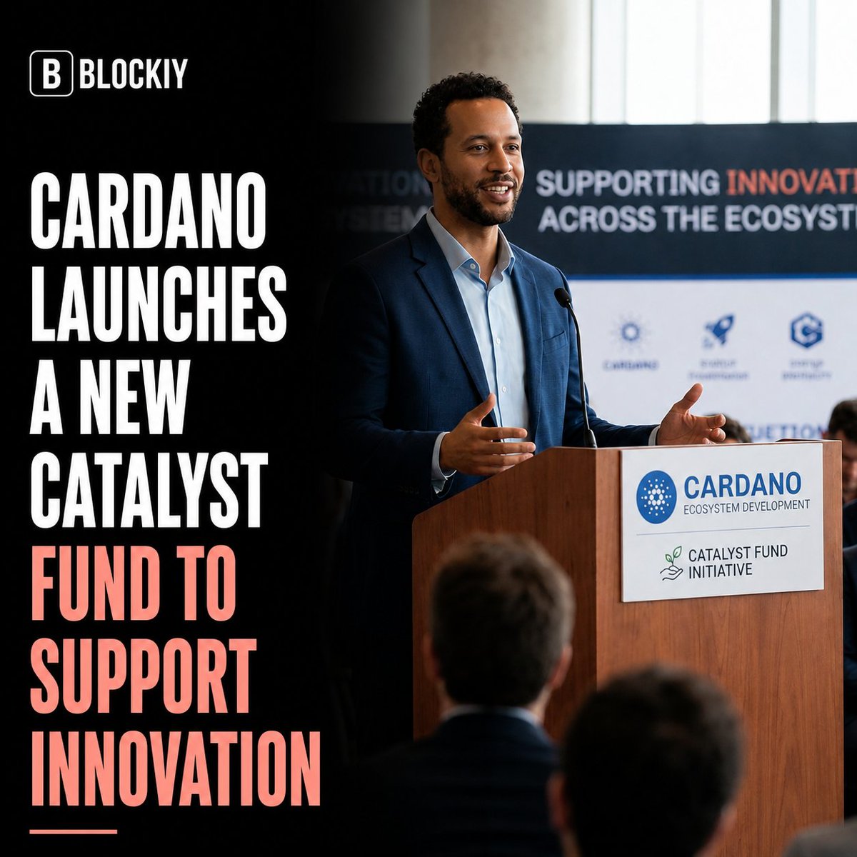 blockiy_team's tweet photo. 🔻 #Cardano launches a new #ProjectCatalyst Fund.

A new funding round is giving developers and innovators another opportunity to build the next generation of Cardano projects.

Read the full article:
https://t.co/EeWUHzO3ke https://t.co/VzErc5GeIt