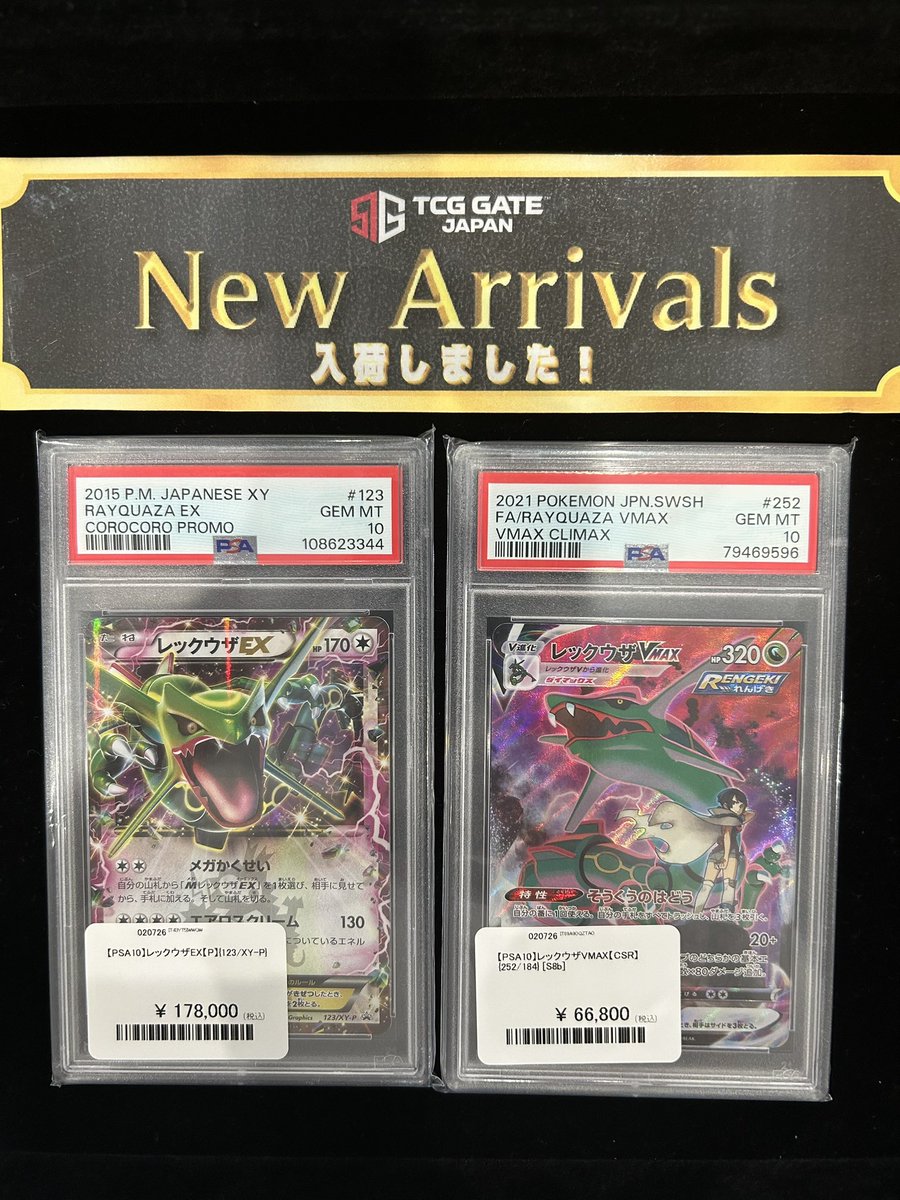 ──⋆.˚✧ New Arrival ✧⋆.˚── ブイズ、ミュウツー、レックウザ等