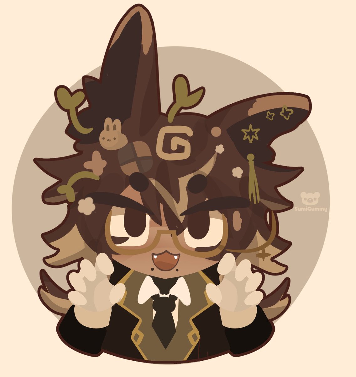 SumiGummy's tweet photo. Primer ataquee, me gusto mucho el diseño n-n experimentando cositas  el personaje es de @/Pwuffypup 
#artfight #artfight2026 https://t.co/2KosEdf5eU