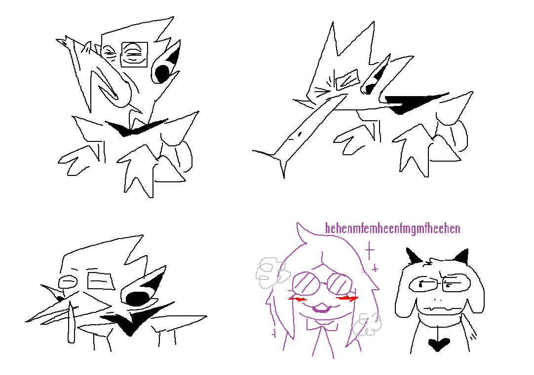 elbio_laculos33's tweet photo. #DELTARUNE #deltarunefanart whats the name for this trash fanservise pee from the balls ship #berdly #seth #sethly ???? https://t.co/SKK7qQYHwJ