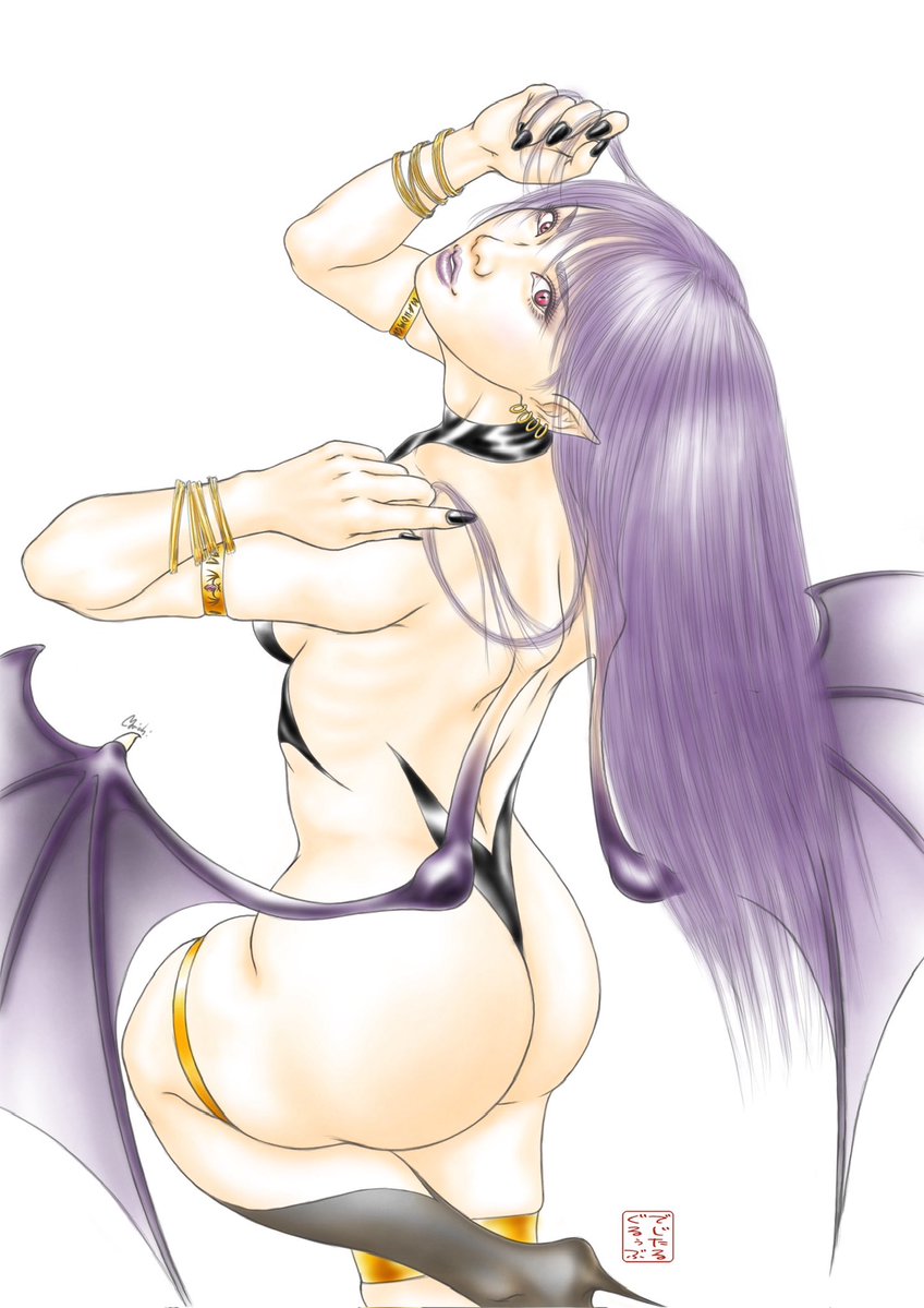 yoichi_2041's tweet photo. 今日の
〜 誰かに似ちゃった 〜

3枚目、このイラストは半分確信犯（バレてました❓）🤣www
サキュバスを描く時、一番最初に思い浮かんだコスプレイヤーさんが #秋元るい さん @akimoto_rui 

#マシュマロ撮影会 📸でお見かけして、サキュバス撮るなら絶対 るいさんだなぁと🥰

で、このイラストです☺️ https://t.co/khUWorv9R9