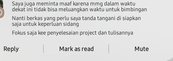 wonupouty's tweet photo. akhir akhir ini sblm maju sidang emg ada struggle di skripsi, ada bbrp hal jg yg bikin tbtb GAK YAKIN WKWKWK. tp ini tanggepan dospemku, pdhal disini jelas aku yg salah.. anjir mau nangis https://t.co/QvSzsvtsnM