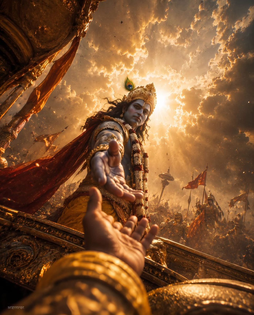 JyotiDh36968107's tweet photo. Give me ur hand and I vl never let u fall.
He is that...Lord krishna 
🦚✨️🙏🪷🙏✨️🦚 https://t.co/hxhFc5o8Fs