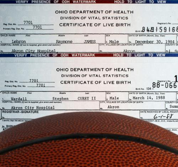 Vision4theBlind's tweet photo. Don't be surprised if LeBron James signs with the Golden State Warriors in the next few days.

LeBron James and Steph Curry both just happened to be born in the exact same hospital in Ohio.      

Now what are the odds of that?

The two of them finishing their careers together sounds like the perfect scripted ending.
