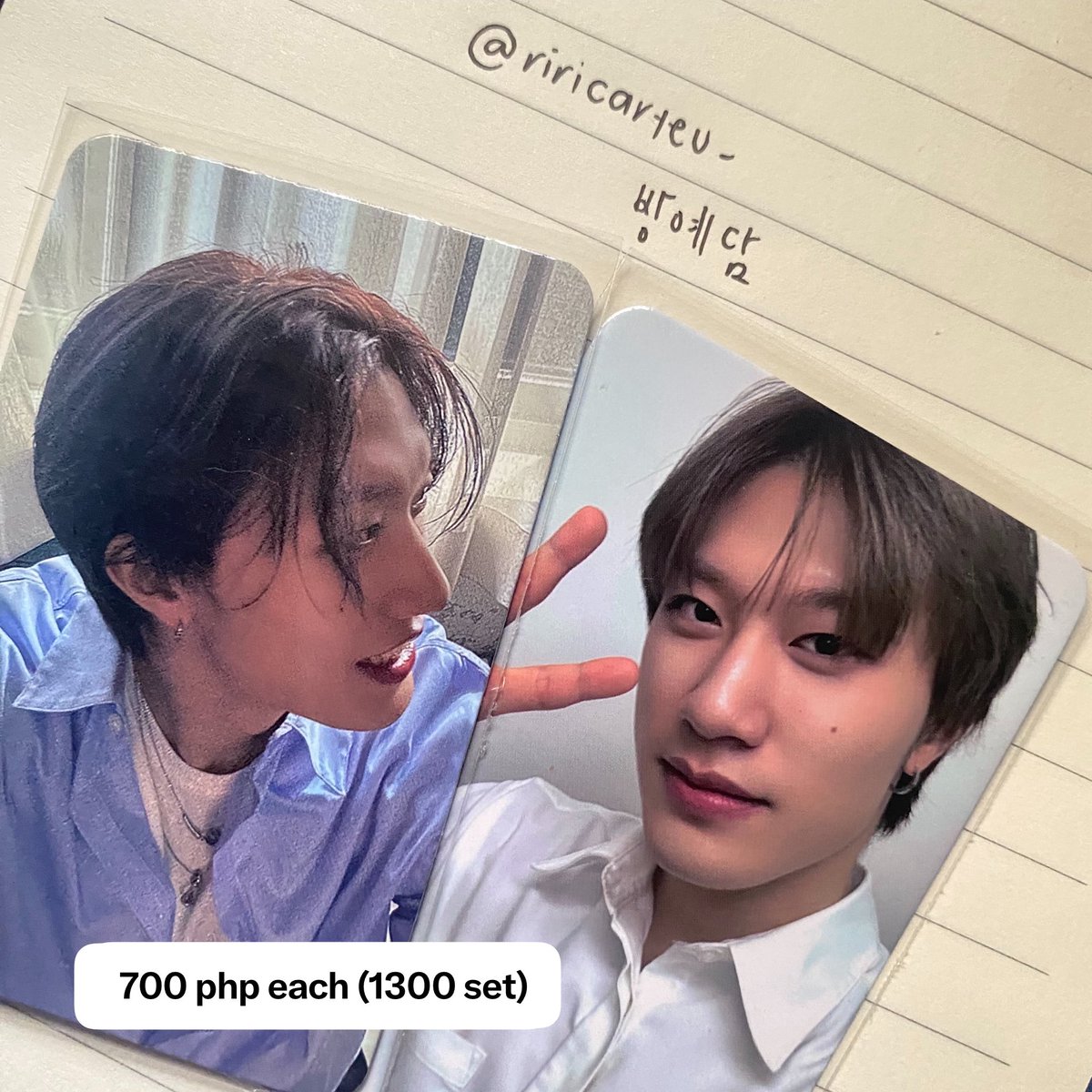 riricarteu_'s tweet photo. ` wts lfb ph 

ପ⊹ bang yedam pcs
  = prices on pic! (still nego | can lower) 
ᜊ PAYO (prio) / 3 days reservation
ᜊ mop maya | mod j&amp;t

t. wts lfb bang yedam be my d fan meeting in manila md benefit only one album hello82 pob selfie pc photocard ph https://t.co/sYsISnjIag