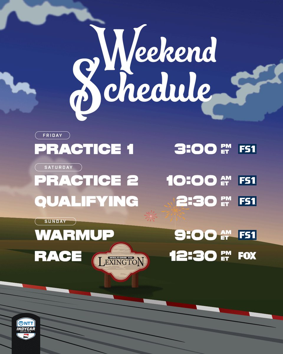 thefairplaybr's tweet photo. Fim de semana de #FIFA26 e de #Indycar! Em clima de Copa, a #FormulaIndy chega em Mid-Ohio!

Treinos livres hoje, às 16h, e amanhã, às 11h. Quali amanhã, às 15h30.

A prova será às 13h45 no domingo, antes do Brasil enfrentar a Noruega nas 8as do Mundial!

#indynaband #indynaespn https://t.co/oW5GiwEGke