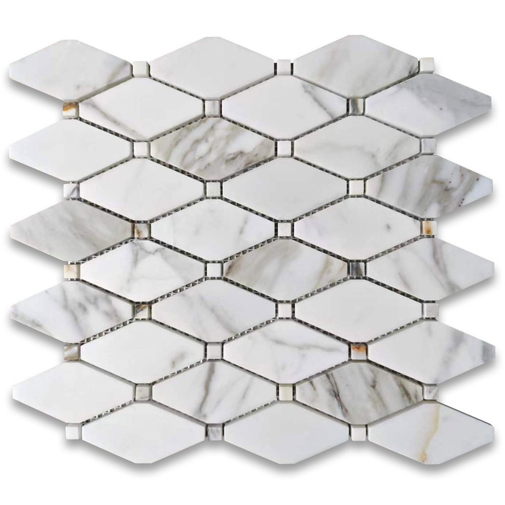 StoneCenterOL's tweet photo. SKU: G830XH, Calacatta Gold Rhomboid Mosaic
NEW ARRIVAL! ✨ Elevate your home with our honed Calacatta Gold lozenge diamond mosaic. Pure "Italian Luxury" &amp; "Art Deco" vibes for a stunning bathroom floor or kitchen wall. 💛
🔗 https://t.co/IIJE4X2fdN https://t.co/OkUv8Qz0WI