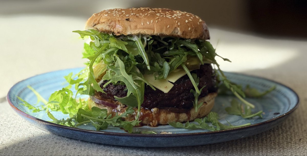 FilipHansen79's tweet photo. Something fun and completely different as the rain pours down outside and the flood warnings go out… should I do more food photography or just stick with nature? #Homemadeburger https://t.co/1PbcOa5oYQ