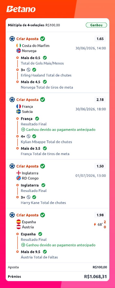 CalotaBrun92547's tweet photo. Grenzão odd 10✅ https://t.co/PWJHaGm8e4