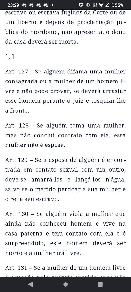 batata34995's tweet photo. @Sitlike76 @Leah_muito_foda @roxoryan @atenadesgracada Eu diferente de você viu trazer dados formais como o código de Hamurabi que é de 1772a.c já trazia o casamento e regras sobre o mesmo, antes mesmo da igreja católica existir. Caso queira ler o artigo, oque eu duvido que fassa, tem no Jusbrasil e o artigo é o 128/129 https://t.co/Ea0jT7Mofx