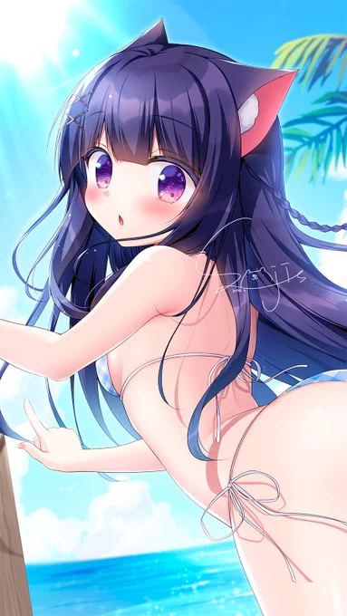 「泳ぎにいくよっ!」