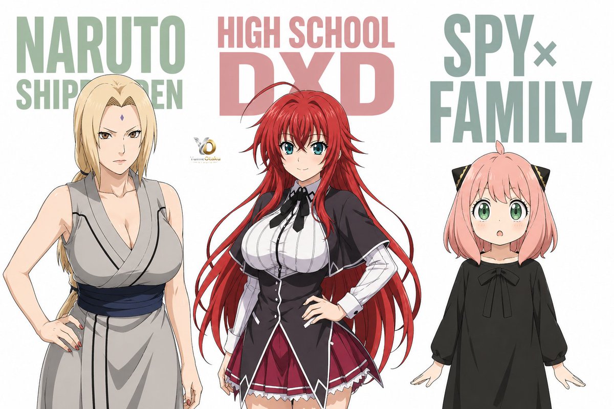 YumeOtakuPro's tweet photo. Across the Anime Worlds. https://t.co/o8dPDb3Mfo