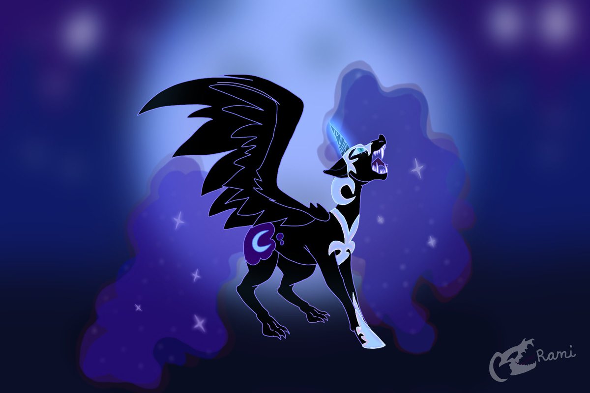 tiramimoose's tweet photo. Anyone else love Nightmare Moon? She’s so relatable for me, and gorgeous asf! 

Anyhoo this was my art for today, was going to do an AF attack but got discouraged bcus I was struggling so much so this is kinda a vent art too! But this is also my practice on shading🖤 https://t.co/RdpAeS5ZKB