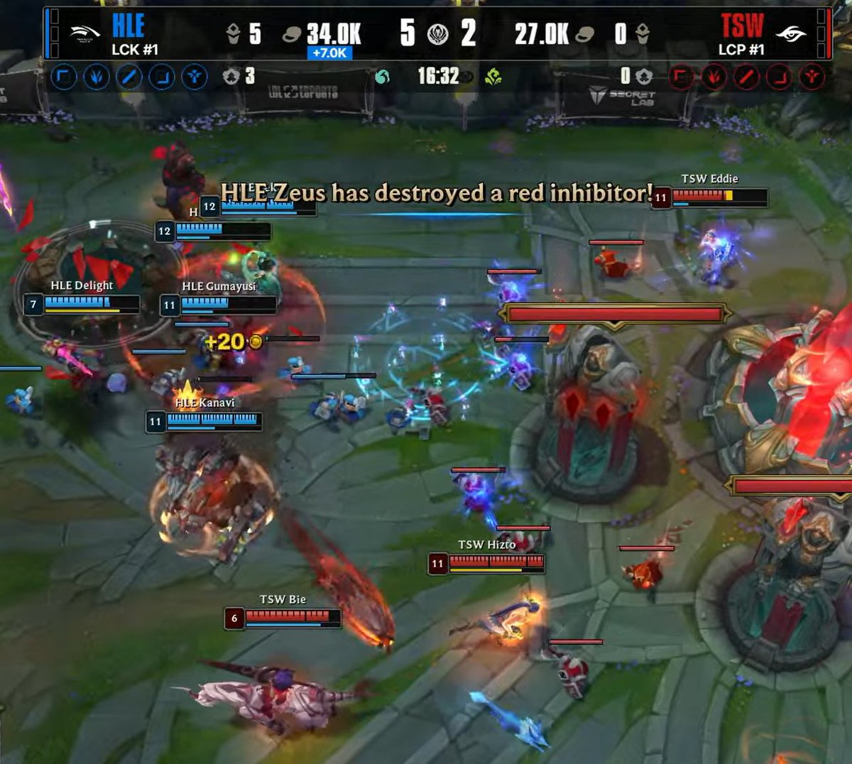 lolesports's tweet photo. It's only minute 16... https://t.co/7K2VGB11kc