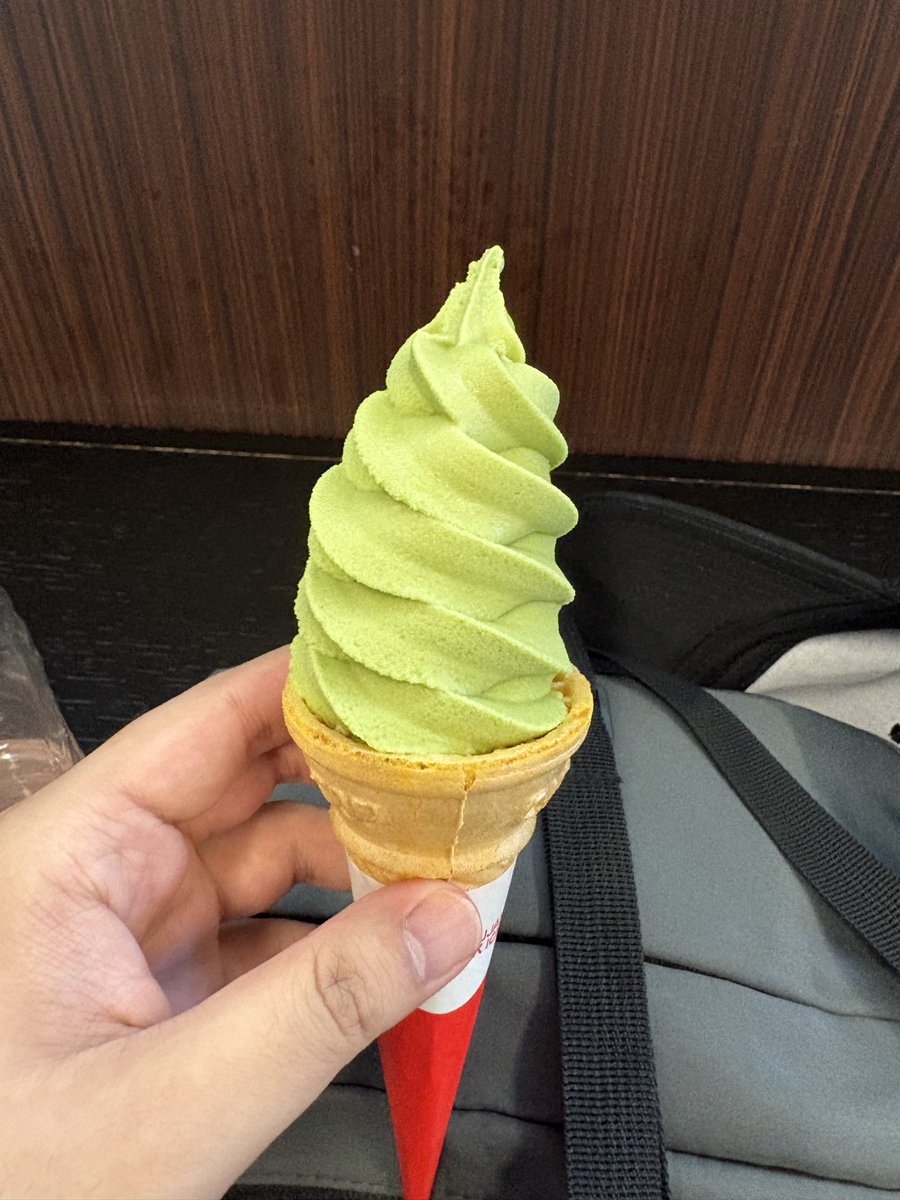 Tralock_617's tweet photo. 抹茶アイスと五平餅 https://t.co/1NT4m8n9Q0