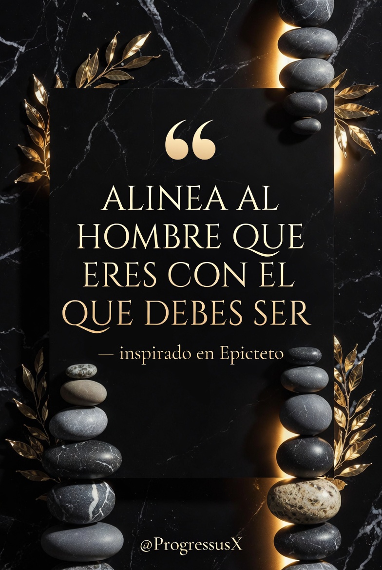 ProgressusX's tweet photo. Frater 🔥💪🌾

Para los estoicos, la meta era vivir "de acuerdo con la naturaleza": coherente con la razón y la virtud.

"Si quieres ser bueno, primero cree que eres malo." — Epicteto

No como autocastigo, sino como honestidad: solo el que reconoce la grieta puede cerrarla.

La integridad no es perfección. Es el esfuerzo constante por alinear el hombre que eres con el que sabes que debes ser.

El hipócrita se esconde de sí mismo. El estoico se observa sin miedo y corrige.

Hoy, alinea una acción con un valor que dices tener.

Un paso intencional a la vez. 🏛️

#ConsejosDeMiViejo #Epicteto #Coherencia #Estoicismo