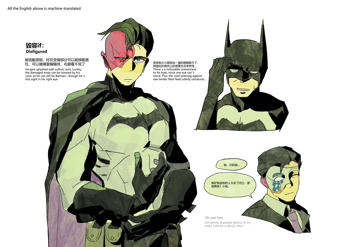 putong1117's tweet photo. 建設一下毀容if….
#dc #batman https://t.co/7Nbrj0YaFK