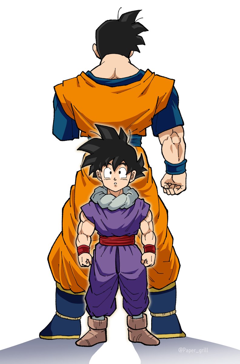 Paper_grill's tweet photo. #DragonBall #ドラゴンボール 

과거&amp;미래 https://t.co/HQUhomaJa4