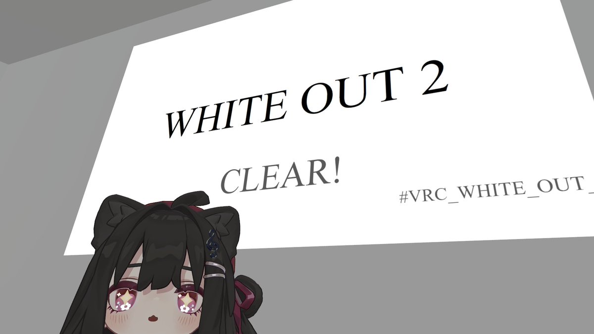 Ay4ne_vrc's tweet photo. 同じような問題かな?と思ったけど、それぞれ趣向がちょっと違っていて面白かったネ
#VRC_WHITE_OUT
#VRC_WHITE_OUT_2 https://t.co/e8Ew6fgm0a