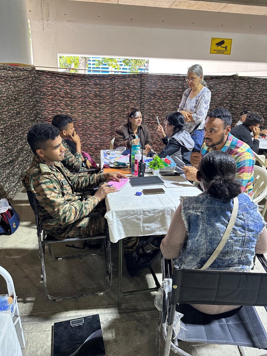 MEAIndia's tweet photo. A helping hand. A healing touch.

The Army Field Hospital continues to bring medical care to Venezuelan communities.

#OperationAmistad https://t.co/GGebOaCIt4