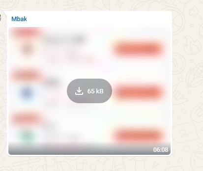 araaraaabcd's tweet photo. WA nya pengertian, gak di unduh dulu krna belum gajian WKWKWK https://t.co/xcAOX2CfQG