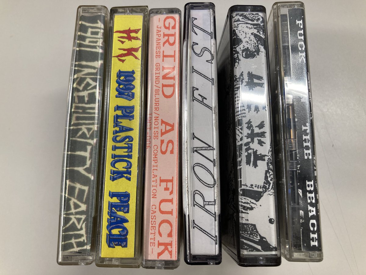 7/3(金)PUNK/HARDCORE中古カセット入荷情報】 日本のハードコア稀少 