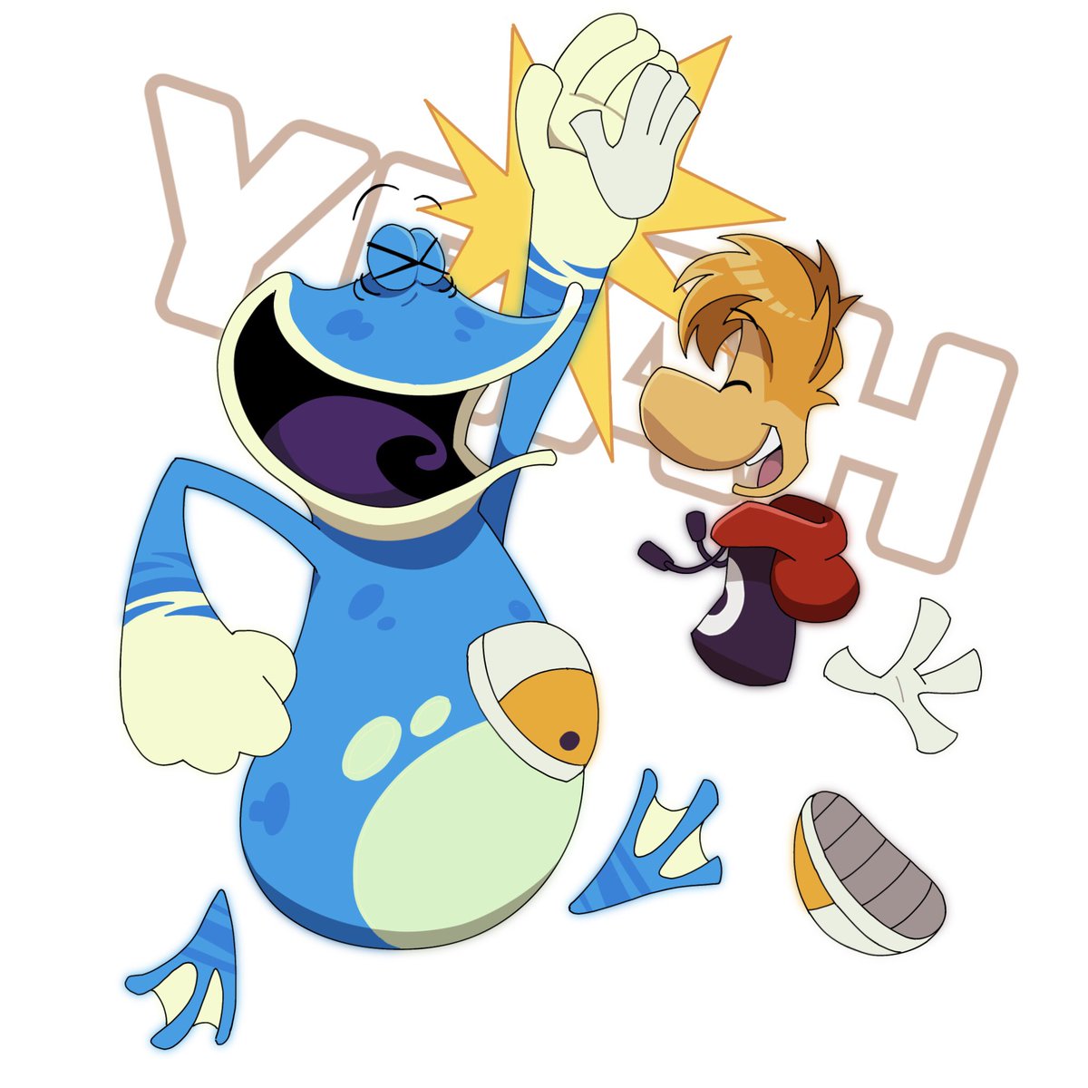 pinweena_pin_'s tweet photo. Can’t wait to play a new game 🥹
#RAYMAN https://t.co/gyCxRrDFzS